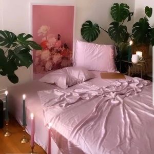 Hand Dyed Silk Sheets